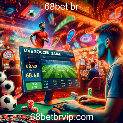 Atração dos Jogos de Esportes na 68bet br